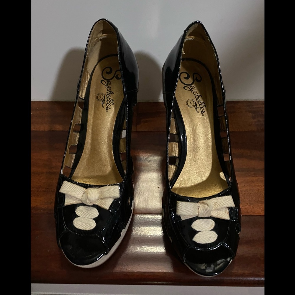 Seychelles Wedge Espadrille Shoes Sz 6.5